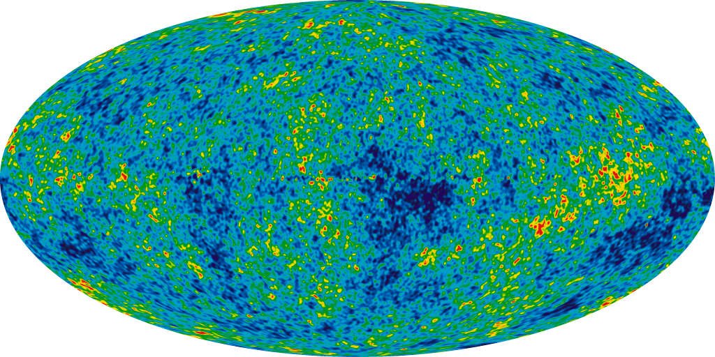 စကြာဝဠာရဲ့ နောက်ခံ မိုက်ကရိုဝေ့လှိုင်းတွေ (Photo: By NASA / WMAP Science Team)