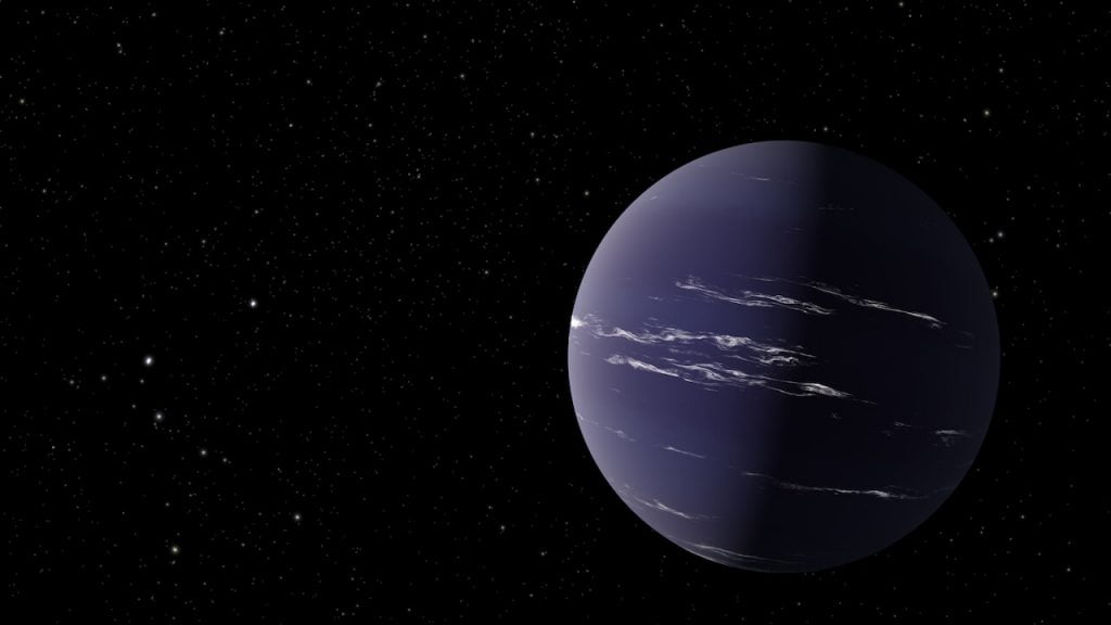 နေအဖွဲ့အစည်းရဲ့ ပြင်ပက ဂြိုလ်တစ်စင်းကို ပုံဖော်ထားပုံ