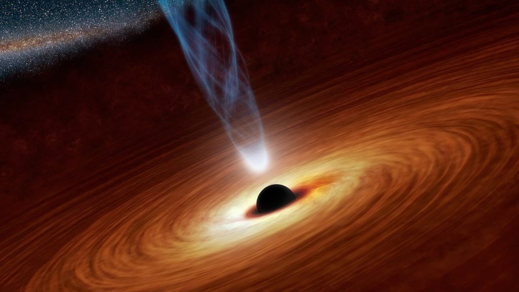 Black Hole တစ်ခုရဲ့ ပတ်လည်က ဝဲထနေတဲ့ ချပ်ပြားဝိုင်းကြီးရော၊ အလယ် နားက ကပ်နေတဲ့ နေရာရော အပေါ်က ထွက်နေတဲ့ ဓါတ်ငွေ့တန်းတွေရောကနေ စွမ်းအင်ထုတ်လို့ ရပါတယ်