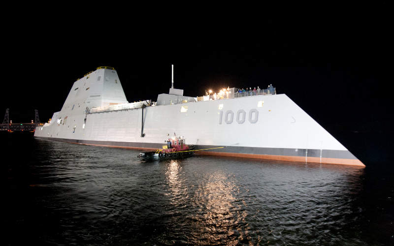 Zumwalt Class Destroyer (Photo: US Navy)