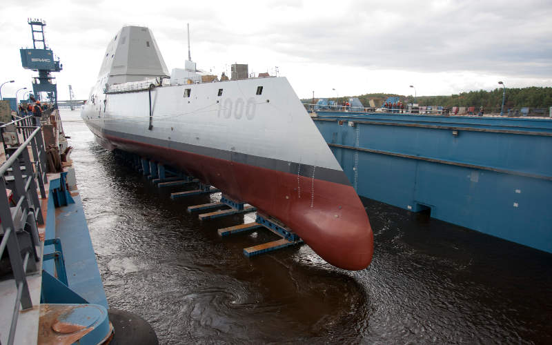 Zumwalt Class Destroyer (Photo: US Navy)