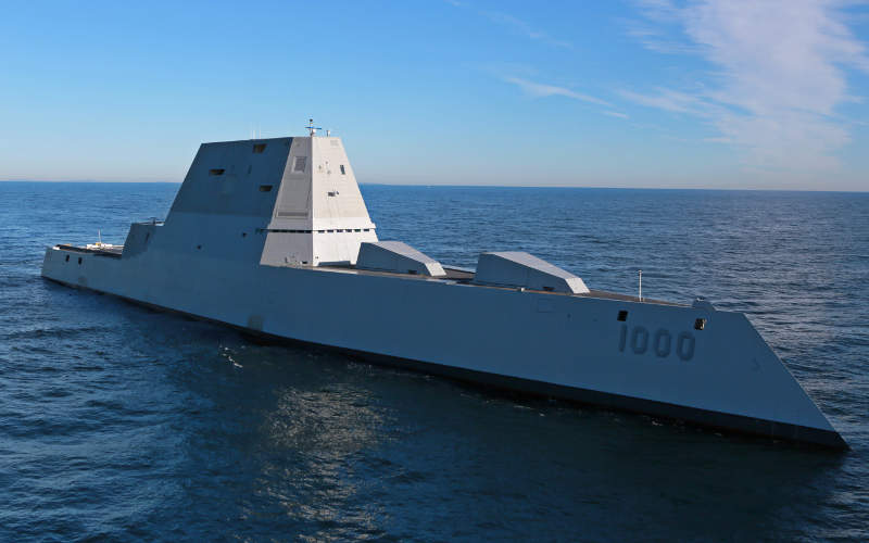 Zumwalt Class Destroyer (Photo: US Navy)