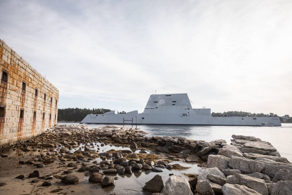 Zumwalt Class Destroyer (Photo: US Navy)