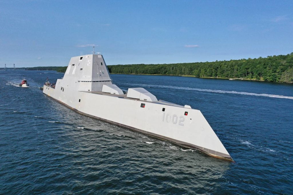 Zumwalt Class Destroyer (Photo: US Navy)