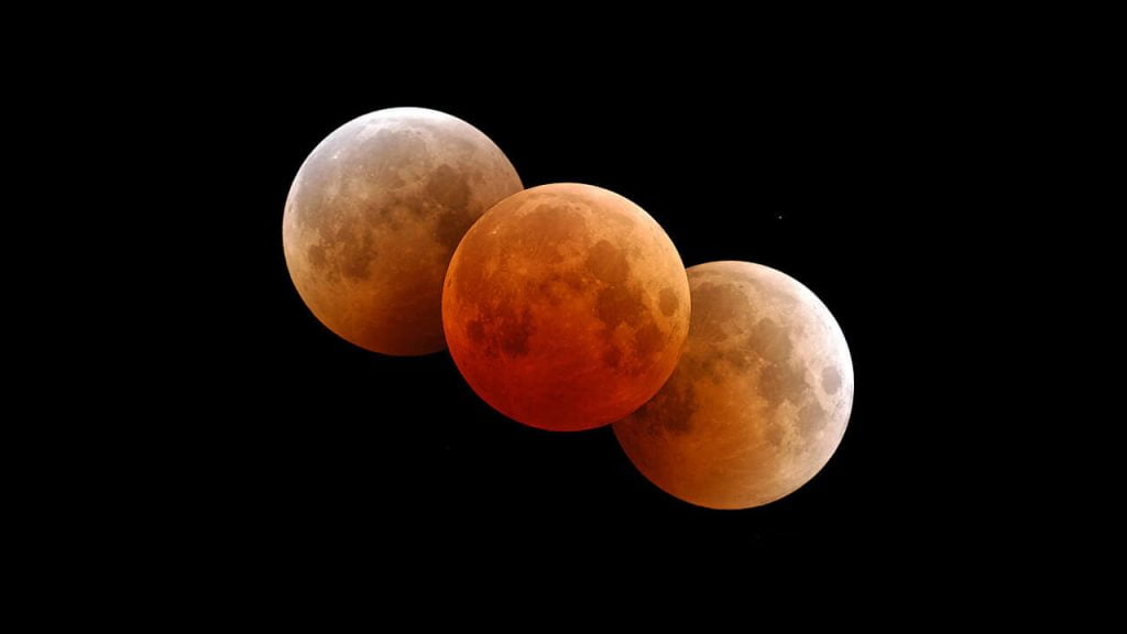 Blood Moon ဖြစ်လာပုံ အဆင့်ဆင့်