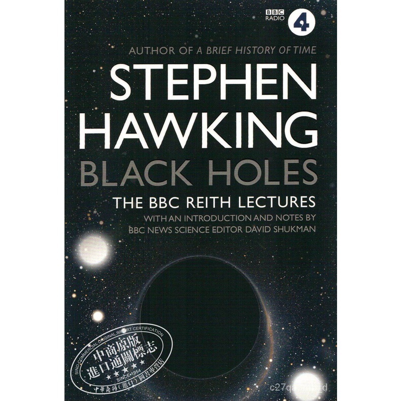 Black Holes Reith Lectures by Stephen Hawking