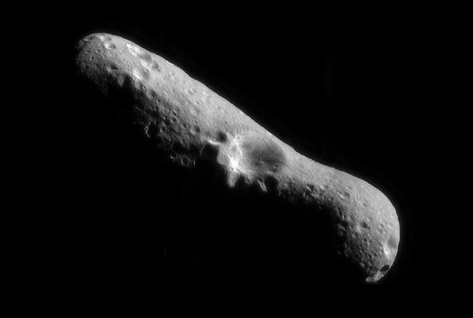 Asteroid Eros (Credit: NASA)
