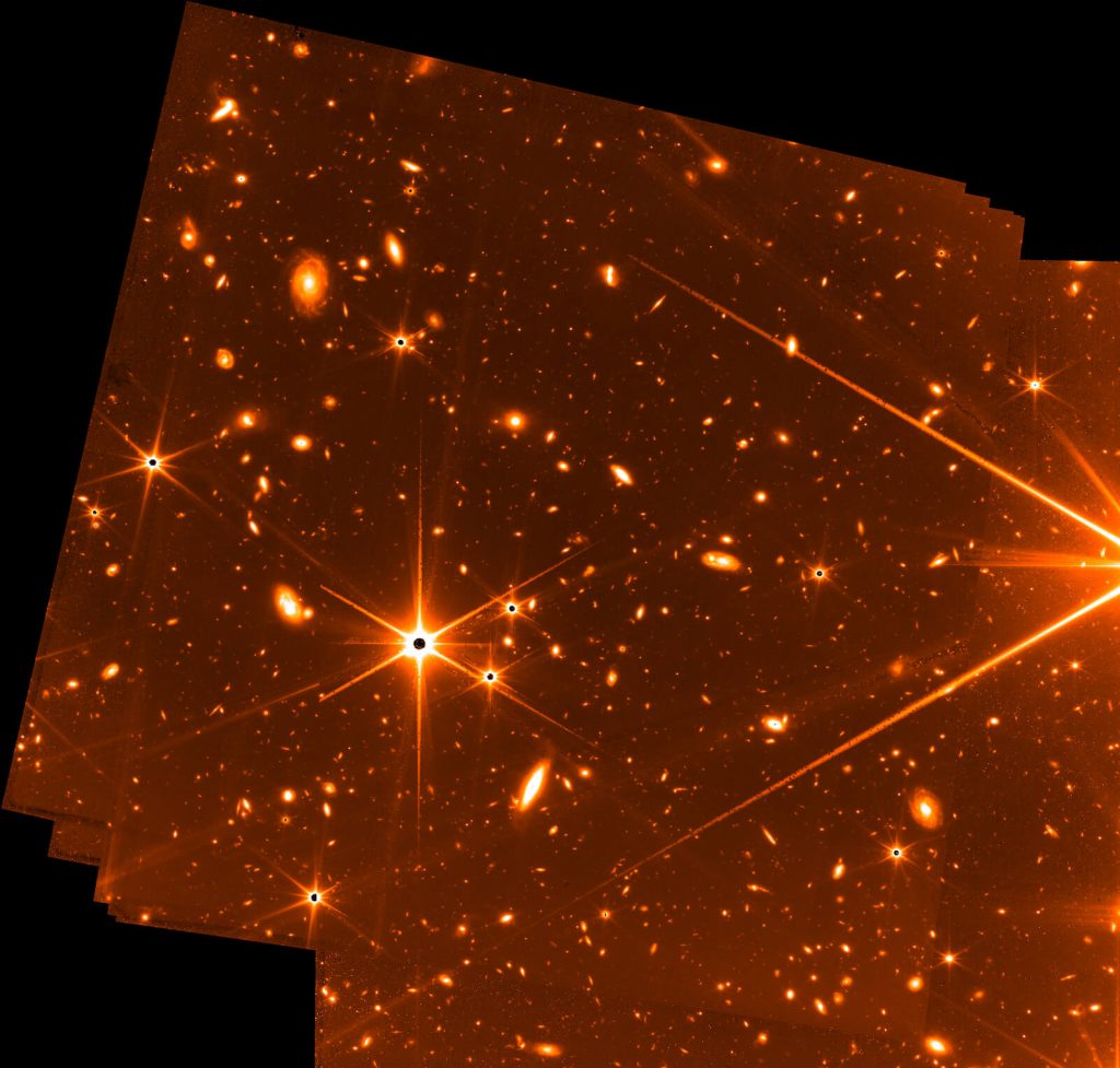 James Webb deep space first image