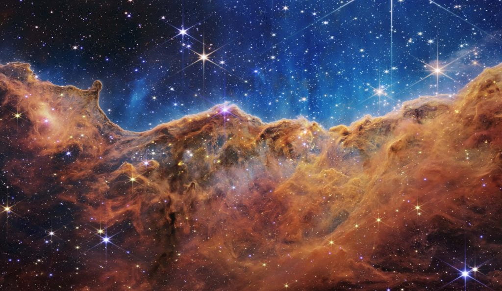 Carina Nebula infrared image