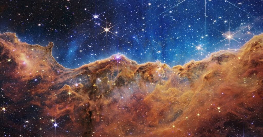 Star forming region Carina Nebula