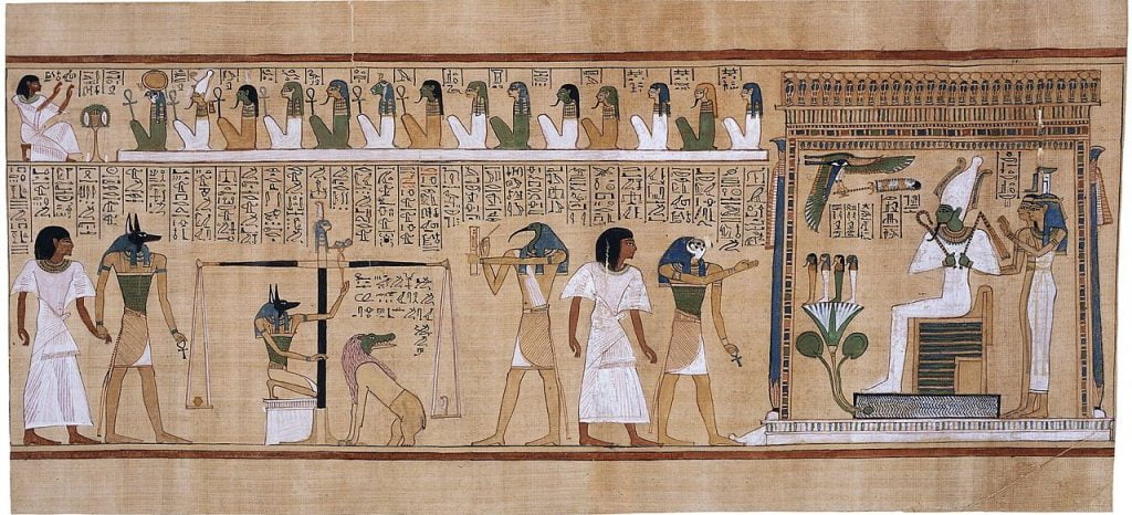 Weighing of the Heart ceremony | Ancient Egypt