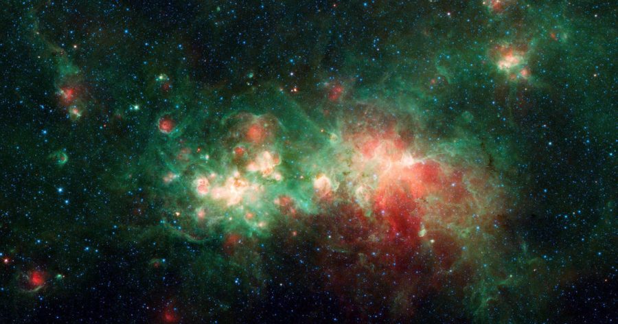 Star forming nebula W51