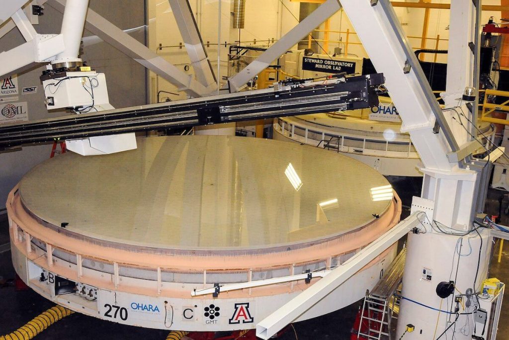 Giant Magellan Telescope mirror at Steward Lab