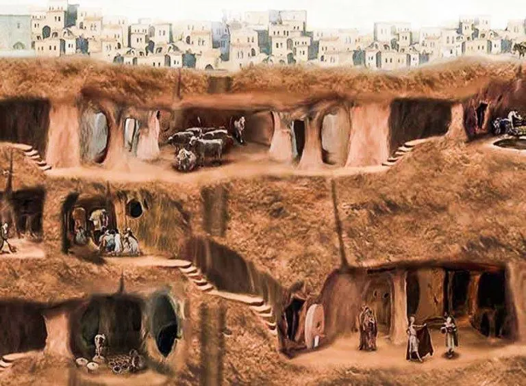 Derinkuyu underground city Turkey