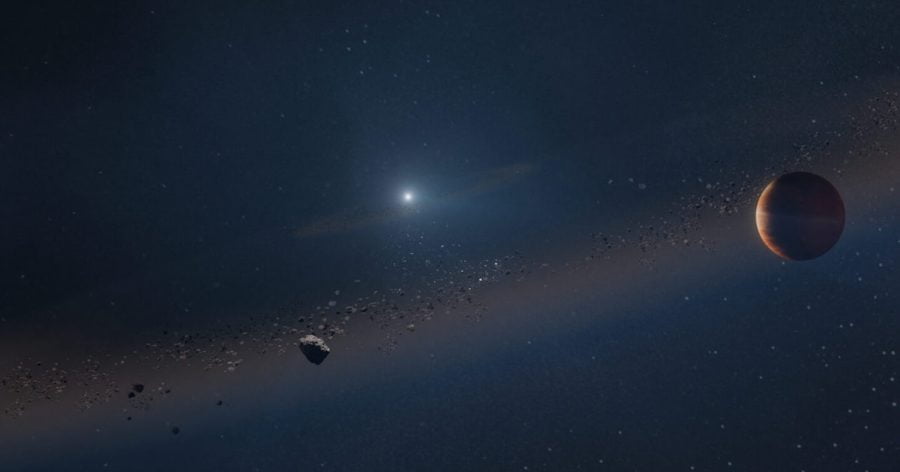 hot jupiter orbiting white dwarf