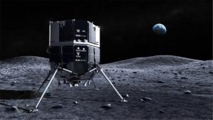 ဂျပန် လဆင်းယာဉ် ပျက်ကျ iSpace M1 lunar lander