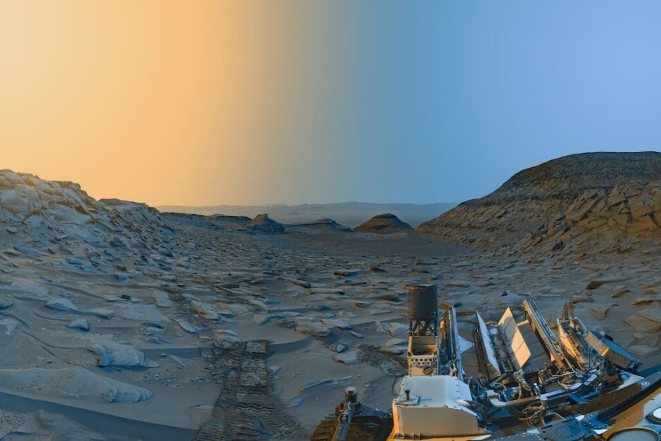 Dawn and Dusk on Mars